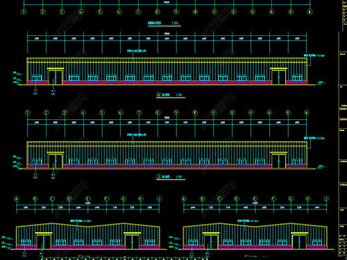鋼結(jié)構(gòu)工廠CAD施工圖設(shè)計與平面圖下載全攻略